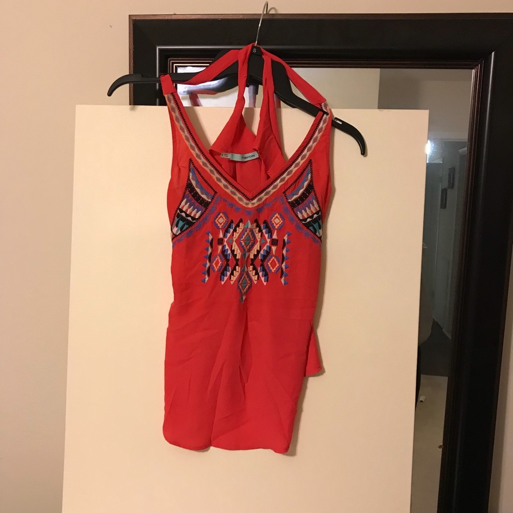 Pink Aztec tank